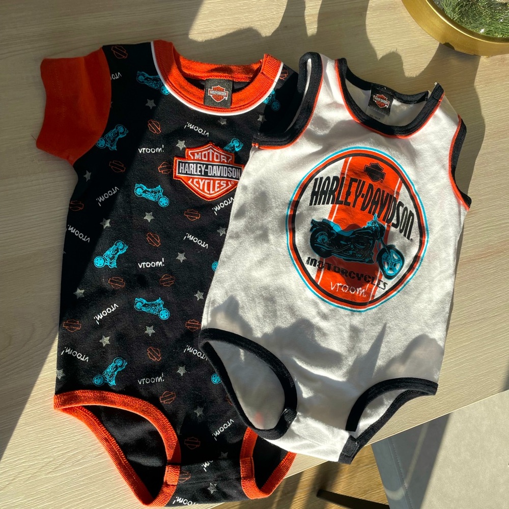 Harley Davison onesies
